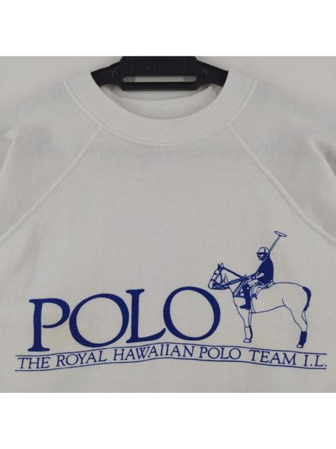 Other Designers Vintage - Vintage Hanes 80's Polo The Royal Hawaiian Polo Team