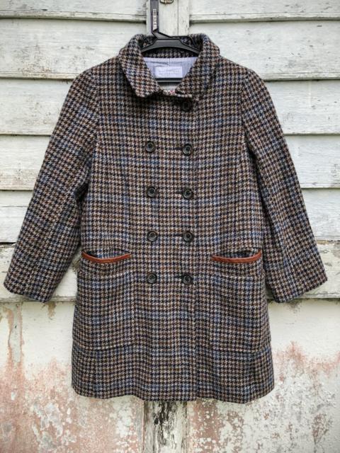 Mackintosh Philosaphy x Harris Tweed Houndstooth Coat