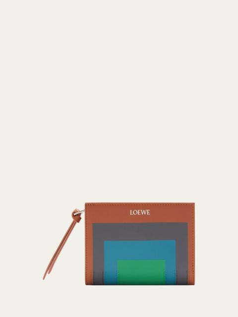 Loewe x Albers Compact Bifold Wallet in Nappa Leather