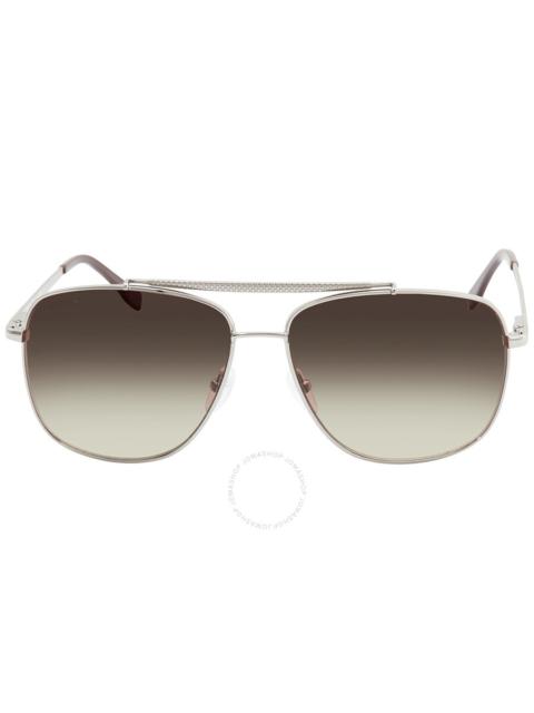 LACOSTE Lacoste Brown Gradient Pilot Men's Sunglasses L188S 035 59