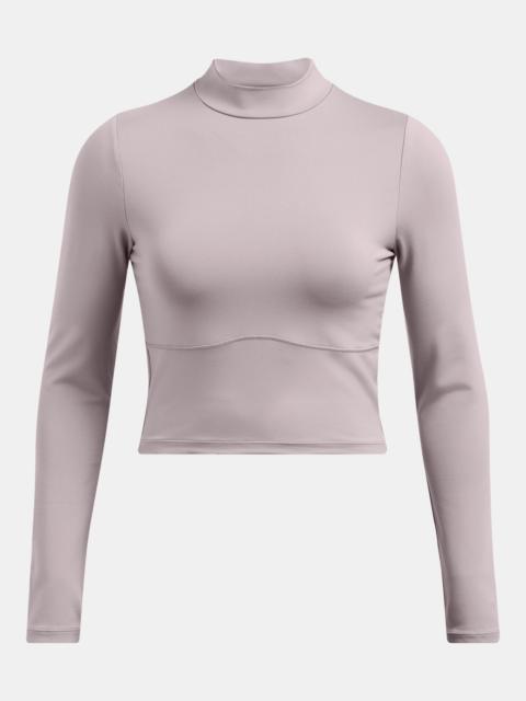 Under Armour Women's UA Meridian Mock Long Sleeve