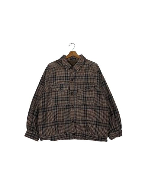 Other Designers Workers - ONE WAY Checked Button Casual Jacket #2129-C93