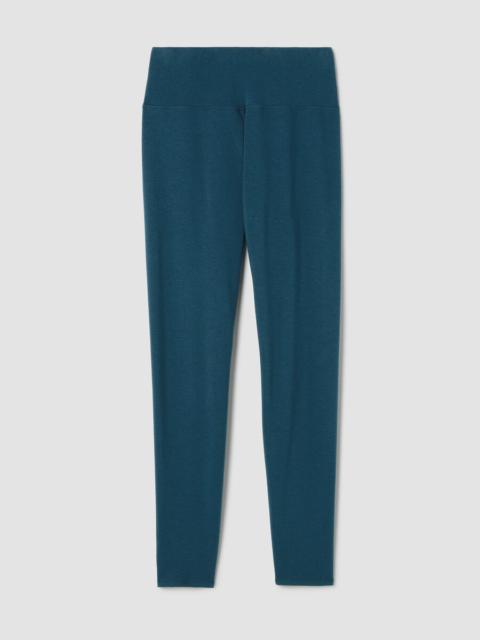 EILEEN FISHER Cozy Brushed Terry Hug High-Waisted Leggings