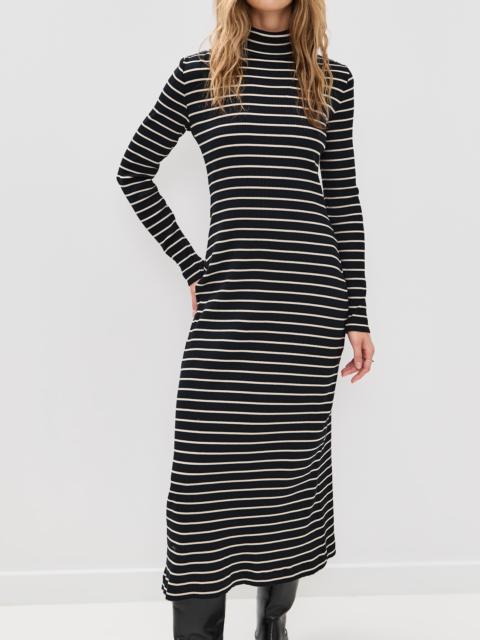 Proenza Schouler Frances Dress In Stripe Rib