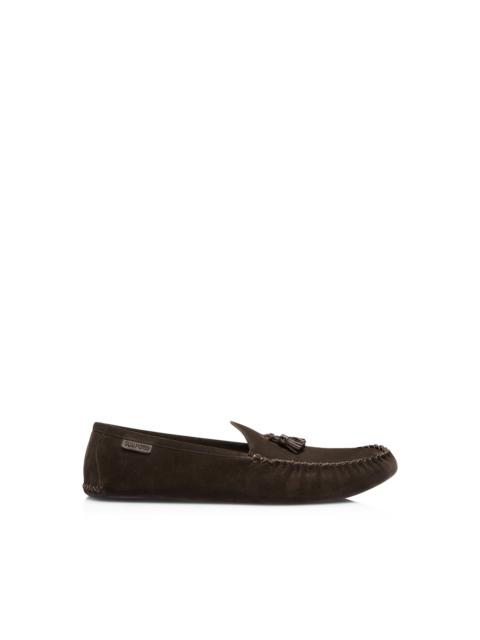 SUEDE AND WOOL LINED HOWARD INDOOR SLIPPER