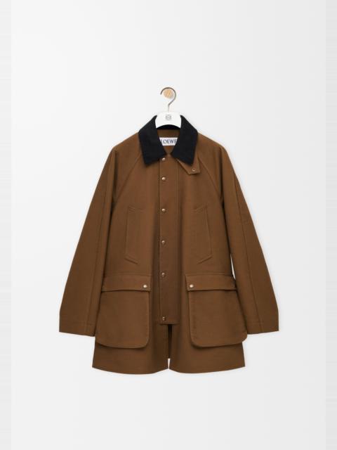 Loewe Trapeze jacket in cotton