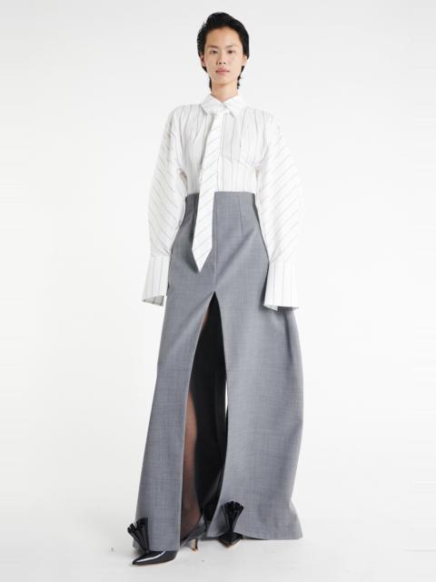 A.W.A.K.E. MODE PANT SKIRT GREY MELANGE