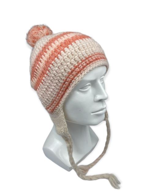 Other Designers Streetwear - DKNY KNITTED TRAPPER / BEANIE HAT- HS4
