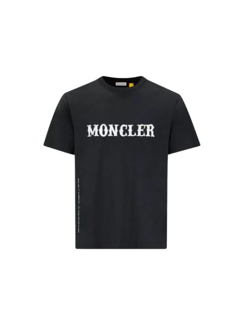 Moncler Moncler Hiroshi Fujiwara x Fragment Logo T-Shirt Black