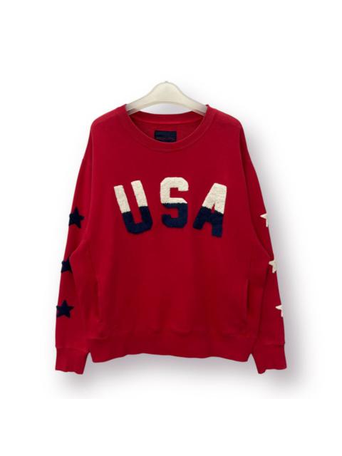 Other Designers Vintage - 🔥 Anti Ballistic USA logo Roundneck Sweatshirt - M