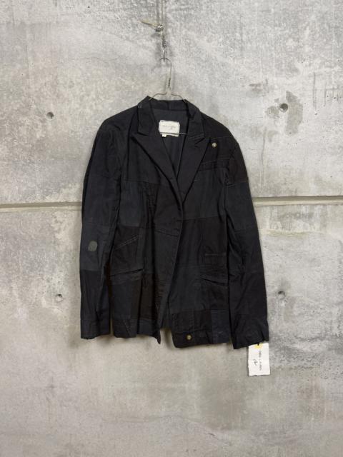 Greg Lauren Greg Lauren Workwear Tux Ollie Patchwork Blazer