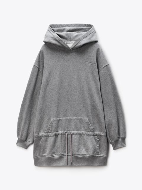 Alexander Wang Dropped Waist Hoodie Dress