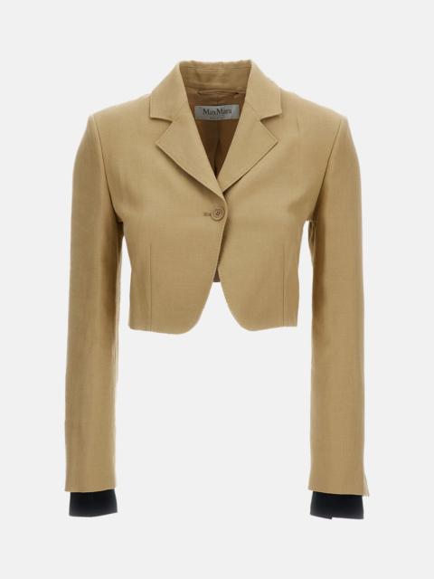 Max Mara Max Mara Women Buono Cropped Blazer