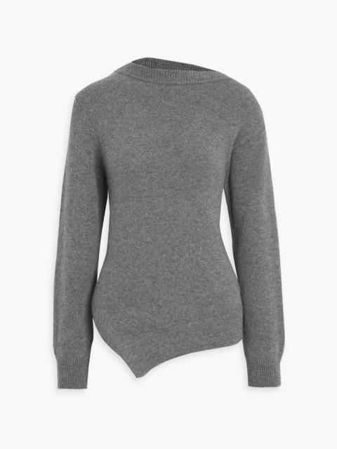 RÓHE Asymmetric wool and cashmere-blend sweater