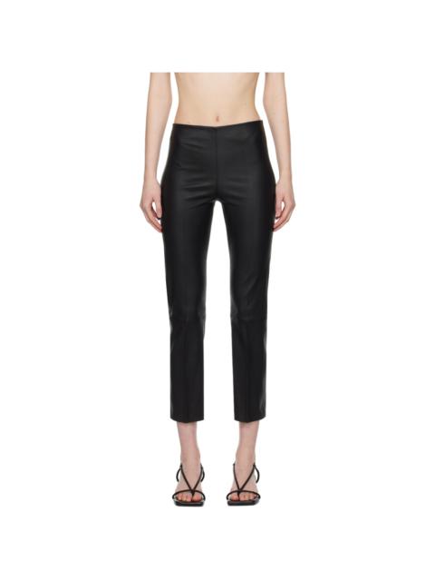 BY MALENE BIRGER Black Florentina Leather Pants