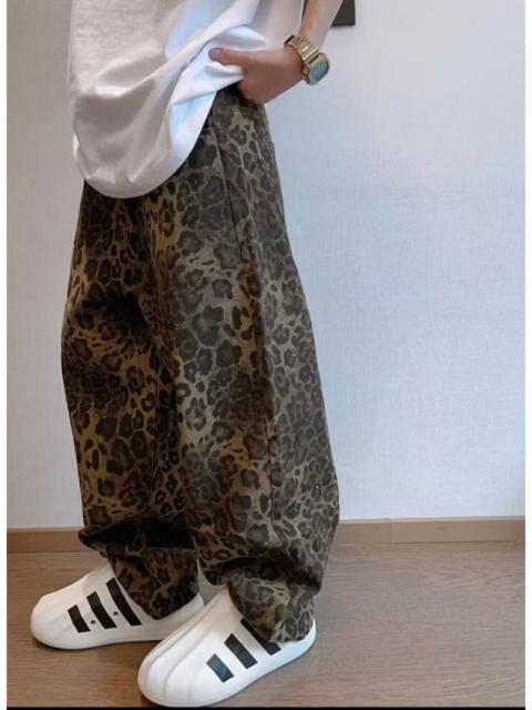 Other Designers Archival Clothing - Leopard harajuku Japanese style pant