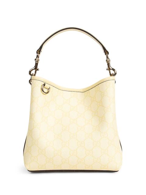 GUCCI Gg Emblem Small Bucket Bag