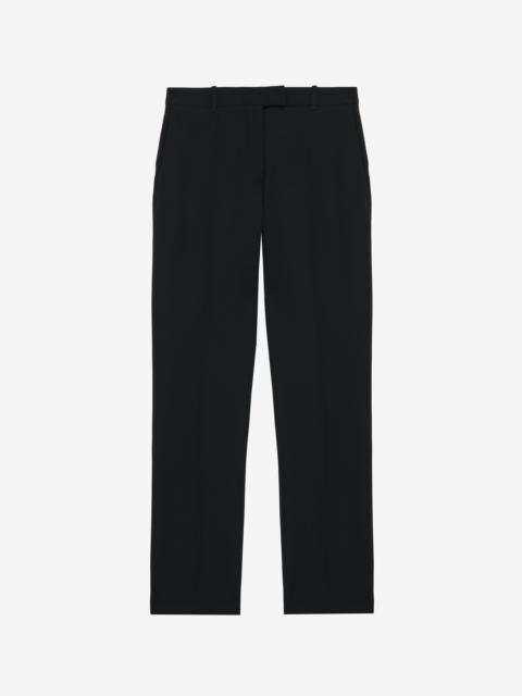 Alexander McQueen Cropped Tailored Trousers
