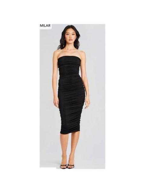 Other Designers NWT Ser.o.ya‎ Martha Strapless Midi Dress Black Sz XS $295