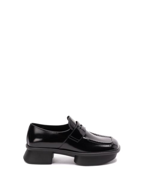 Prada Prada Women Brushed Leather Loafers