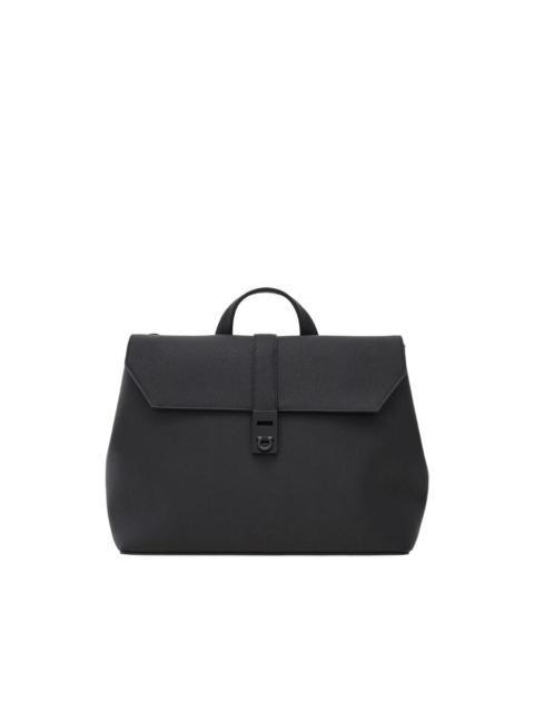 FERRAGAMO Ferragamo Black Backpacks Men