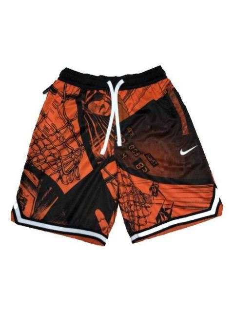 Nike Nike Dri-Fit Nike High School League Comics Elite Basketball Shorts Men's Orange CI9082-890