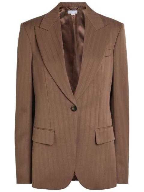 Stella McCartney Stella Mccartney Single-breasted Wool Blazer