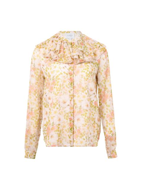 GIAMBATTISTA VALLI Georgette Print Top