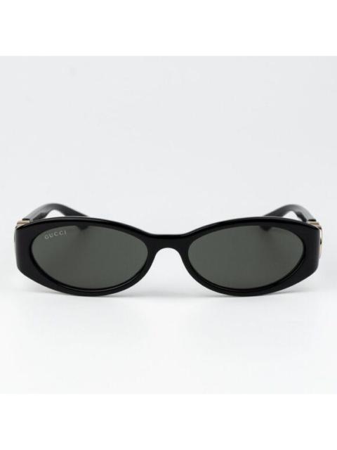 GUCCI Gucci Men Sunglasses Black Grey Oval GG1660S 001 BRAND NEW