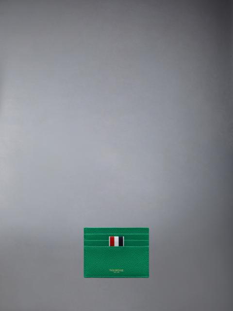 Thom Browne PEBBLE GRAIN NOTE COMPARTMENT CARD HOLDER