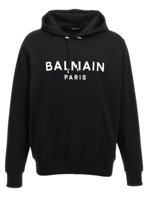 Balmain Balmain Men Logo Print Hoodie