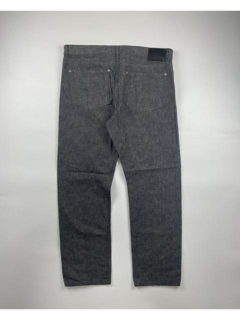 Louis Vuitton Louis Vuitton Leather Patch Regular Jeans