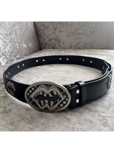 Other brands Punk Vintage Lip Buckle Rivet PU Belt