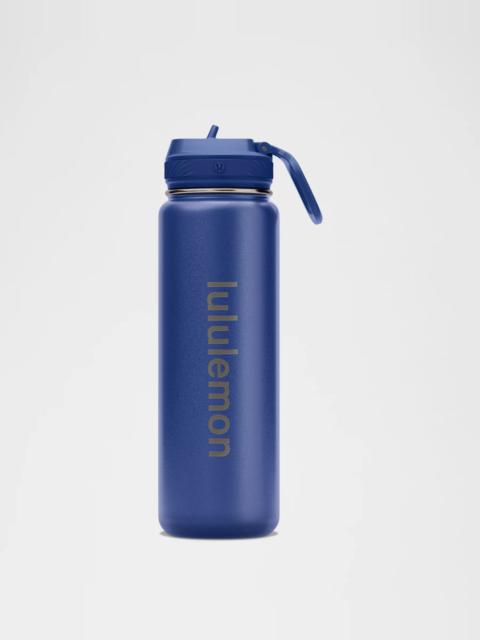 lululemon Back to Life Sport Bottle 24oz *Straw Lid