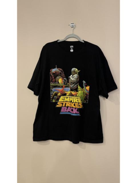 Other Designers Uniqlo x Star Wars t shirt center logo hype