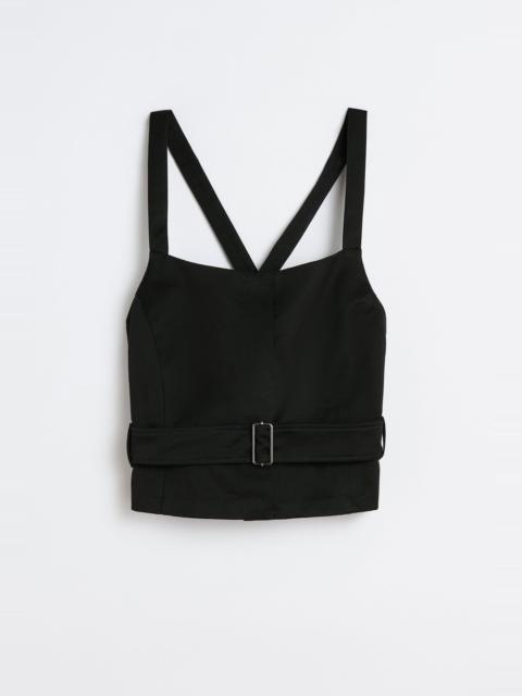 Our Legacy Trench Vest Tasteful Black Megatwist Twill