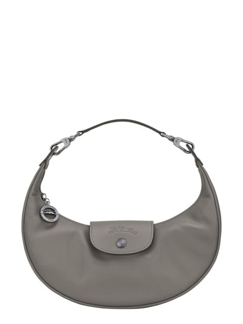 Longchamp Longchamp Le Pliage Xtra Round Leather Top Handle Bag in Turtledove at Nordstrom