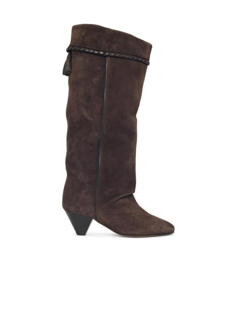 Isabel Marant Isabel Marant 'Elita' High Boots In Brown Suede Women