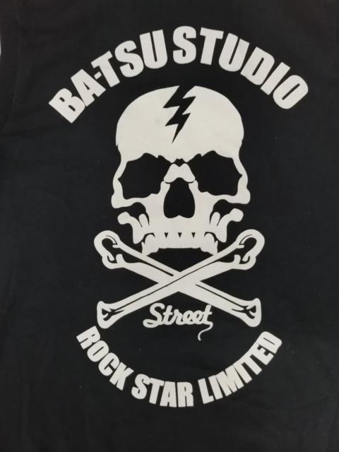 Other Designers Skulls - Vintage Ba-tsu Studio Sleeveless Hoodie Skull Punk