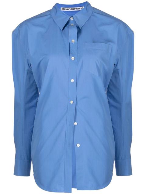 Alexander Wang ruched button-up shirt