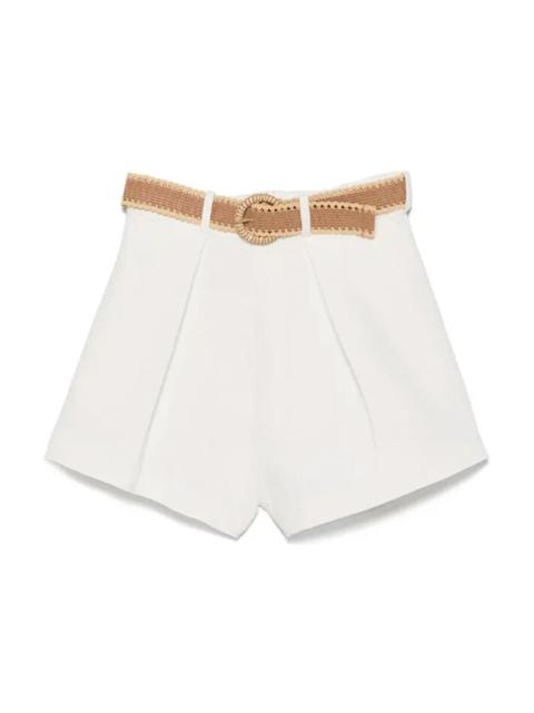 Zimmermann Zimmermann Acacia Tuck Shorts