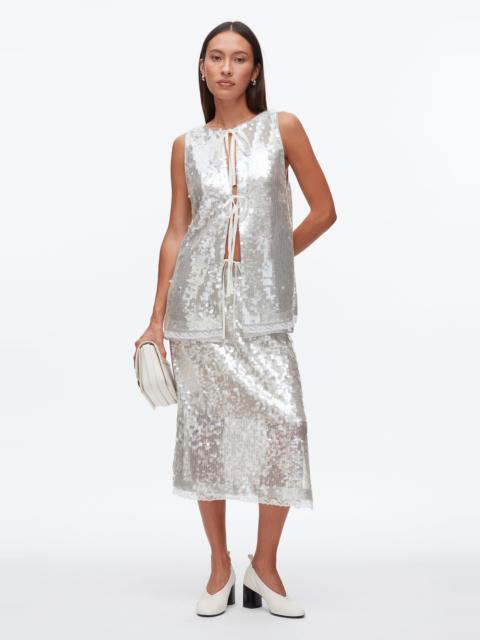 3.1 Phillip Lim Sequin Tank with Bows