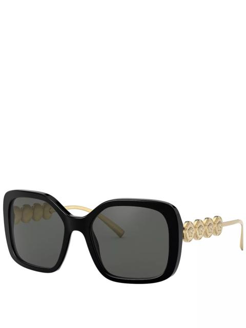 VERSACE Square Sunglasses, 53mm
