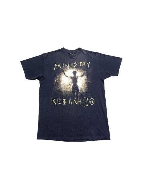 Other Designers Band Tees - Vintage 90s Ministry Goth Metal Band Tshirt