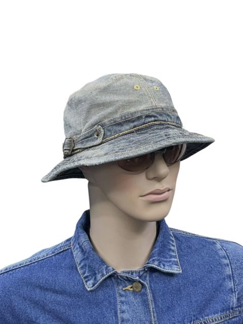 Other Designers Hat Club - Override Japan Distressed Denim Bucket Hat Kapital Vibes