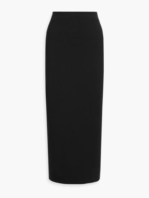 Loulou de Saison Samos wool-blend twill midi skirt