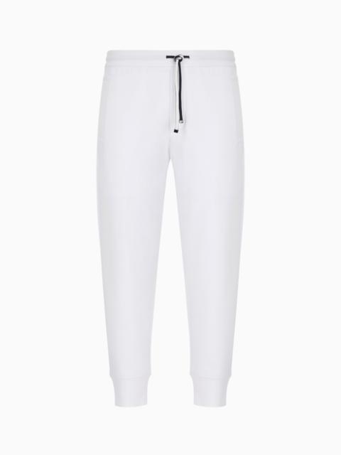 EMPORIO ARMANI Double-jersey joggers