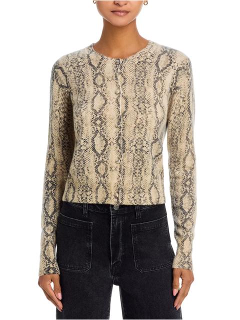 FRAME The Cashmere Snake Cardigan