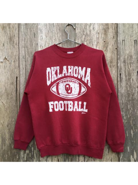 Other Designers Vintage - Vintage Oklahoma Football Crewneck Sweatshirt Big Logo