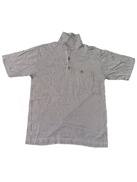 Other Designers Vintage - Vintage Pierre Balmain Classic Striped Polo Tee